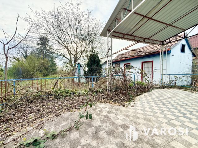 Balatoni panorámás, 2222 m²-es telek, felújítandó házzal